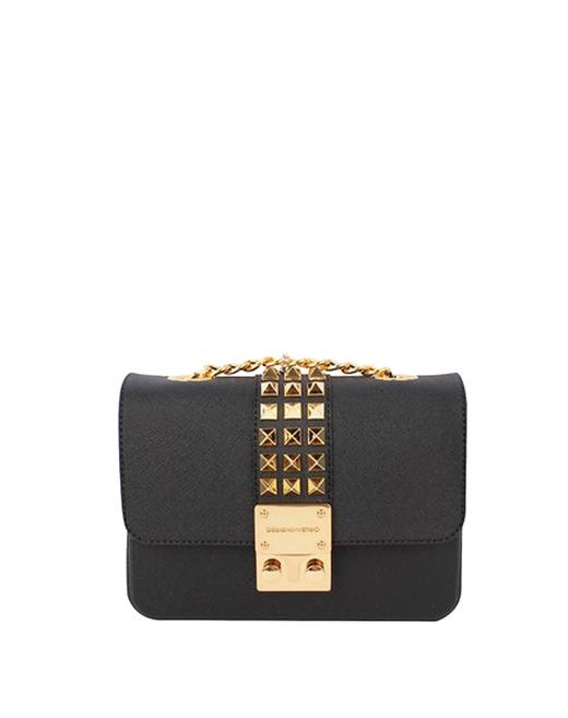 9600000947537 DESIGNINVERSO DESIGNINVERSO女款黑色铆钉小方包 商品图0