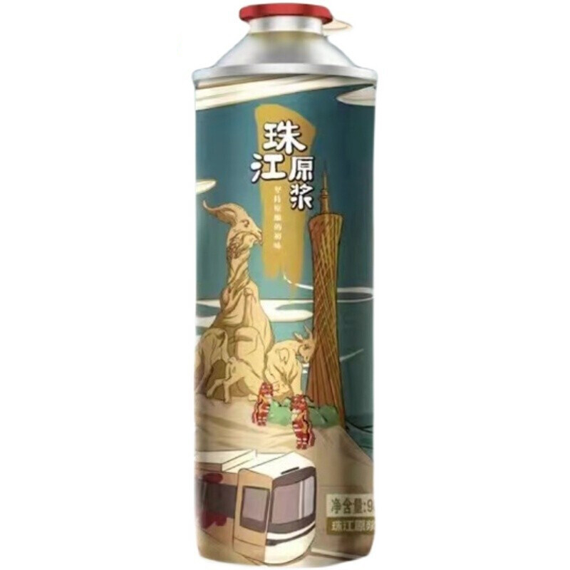 珠江啤酒 11°原浆精酿啤酒980ml*1瓶/6瓶