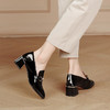 复古时尚中跟女鞋，粗跟深口单鞋 LD-7147 商品缩略图5