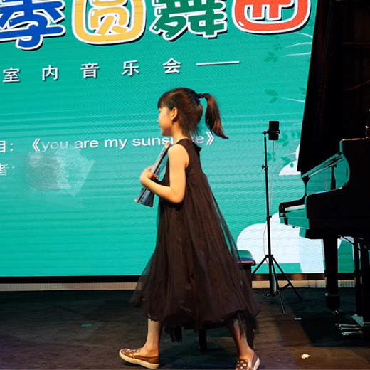 女童公主裙夏装连衣裙可爱洋气礼服限定小黑裙子 商品图4