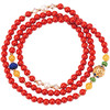 朱砂花丝三圈手串 搭配天然青金石蜜蜡松石珍珠 宫廷风时尚大气 醍醐原创国庆闪购饰品 商品缩略图8