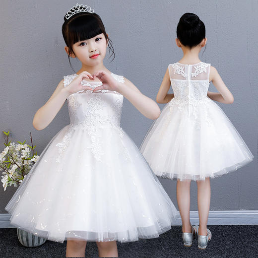 女童夏季洋气裙宝蓬蓬纱儿童礼服 DP-c117 商品图0