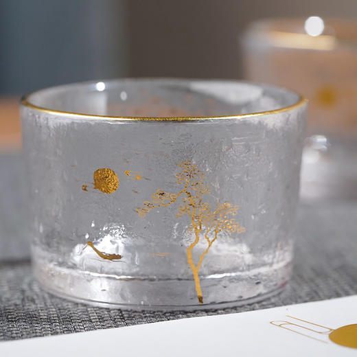 大英博物馆葛饰北斋系列月下小酌筷子锤纹酒杯筷架礼盒 商品图2