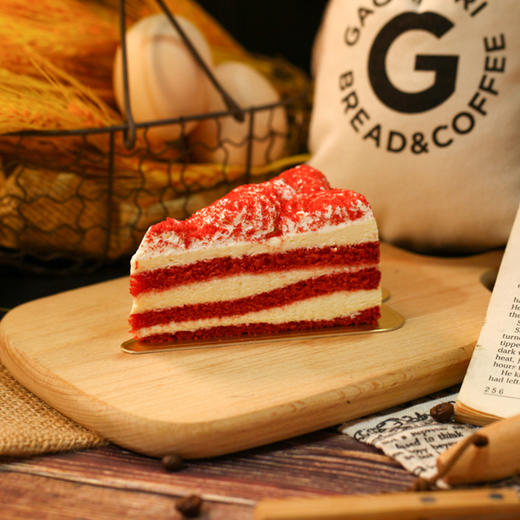 玫瑰红丝绒蛋糕 (片） 商品图1