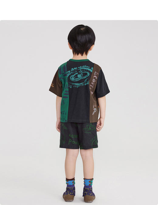 江南布衣童 22年夏装新款 短袖T恤   1M5113050 商品图11