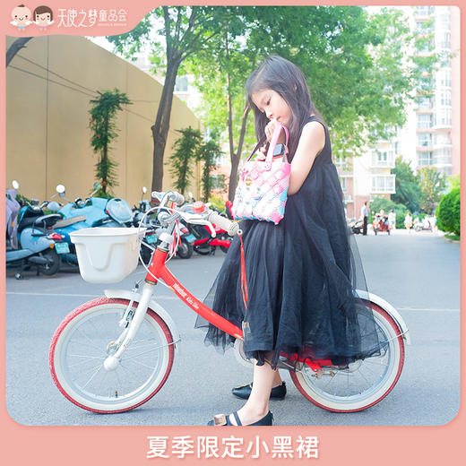 女童公主裙夏装连衣裙可爱洋气礼服限定小黑裙子 商品图0