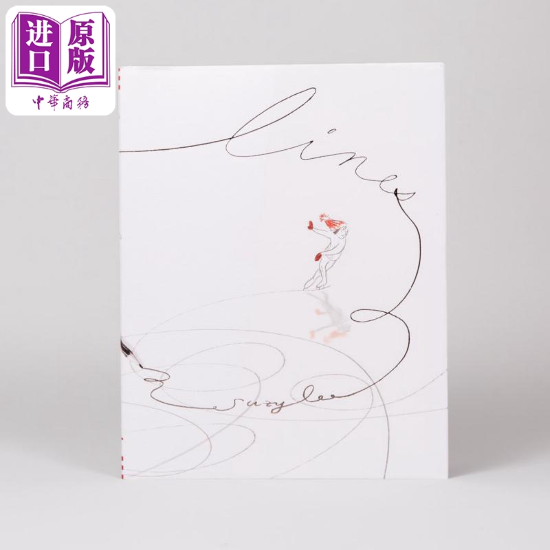 【中商原版】安徒生得奖作家 Suzy Lee 铅笔画绘本无字书 Lines 线 英文原版 进口图书 儿童绘本 故事图画书 3岁以上