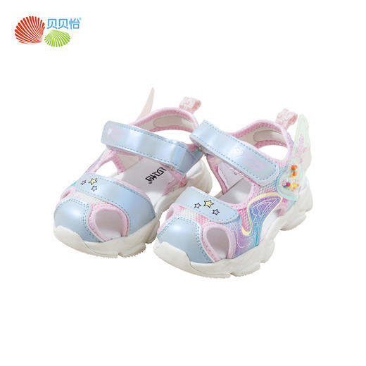 贝贝怡宝宝学步鞋凉鞋女童夏季2022新品宝宝鞋子可爱印花 商品图2
