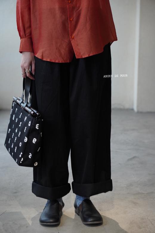 （4折）Lim Home白/橘红/淡黄贝壳纽扣上衣 商品图8