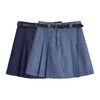 （清仓现货）【社群专供Z】韩系高腰牛仔A字百褶短裙 商品缩略图1