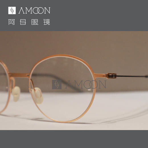 阿目&markusT 经典金色圆框 商品图1