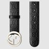 Gucci 古驰 男士4厘米宽 Signature皮革印压双G logo真皮腰带 411924 商品缩略图1