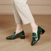 复古时尚中跟女鞋，粗跟深口单鞋 LD-7147 商品缩略图2