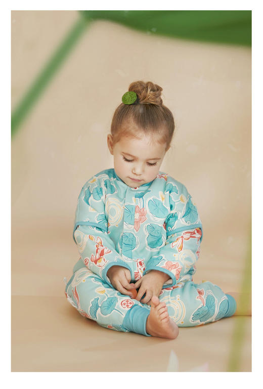 【188元任选2件】i-baby outlast分腿睡袋 牛气冲天 锦鲤鸿运 一鹿高升 百鸟迎春  商品图2