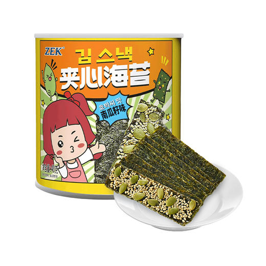 ZEK每日夹心海苔南瓜子味40g 商品图0