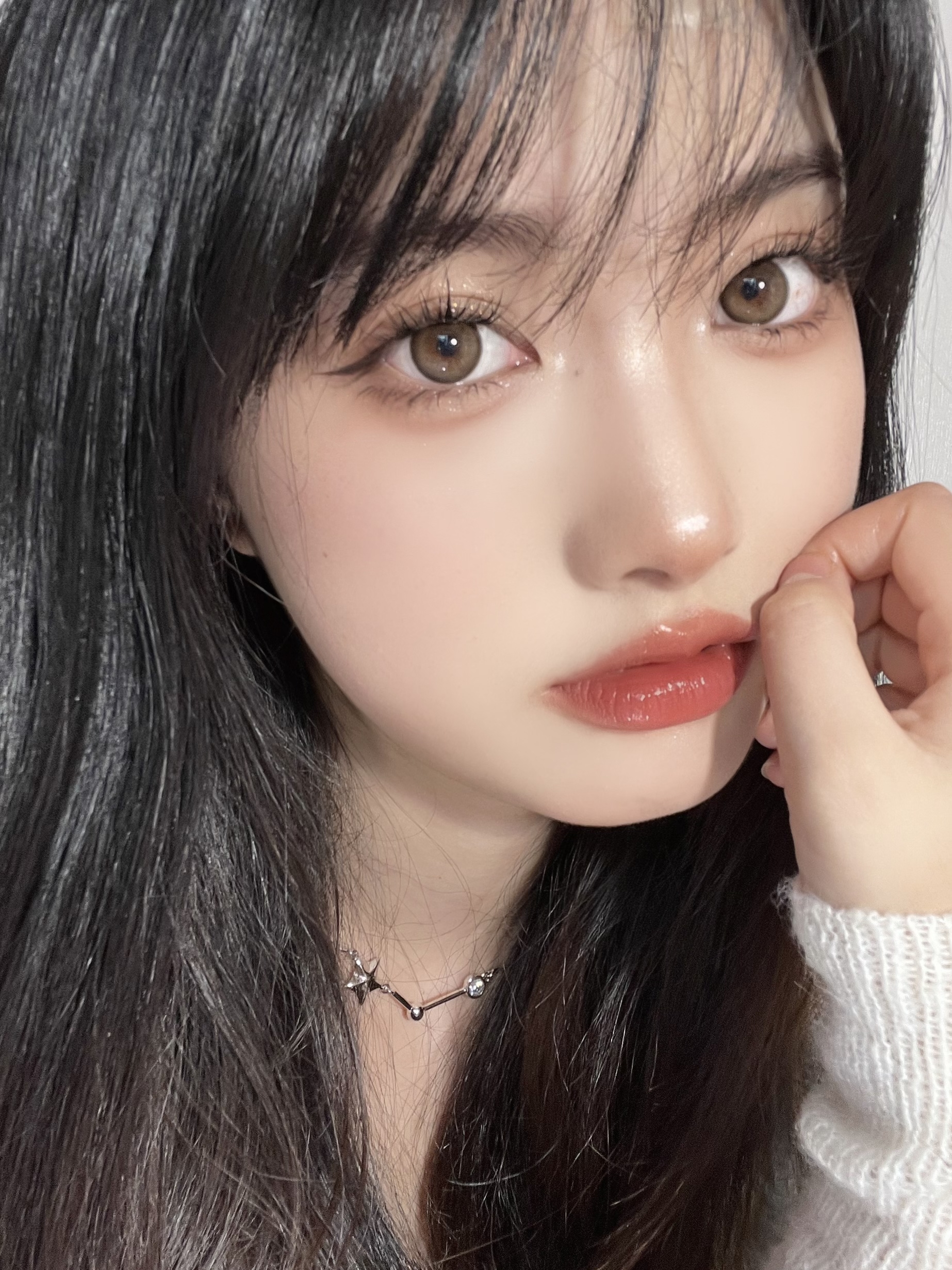 BLUSHGIRL年抛隐形眼镜 菠萝包14.2mm 1副/2片一盒/10片 - VVCON美瞳商城