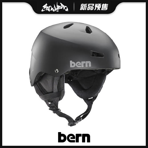2122 BERN MENS Asian Fit Team Macon Matte Black 商品图0