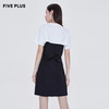 FIVE PLUS2022新款女夏装气质高腰吊带连衣裙女钻链短款裙子配T恤	2WN2081260 商品缩略图1