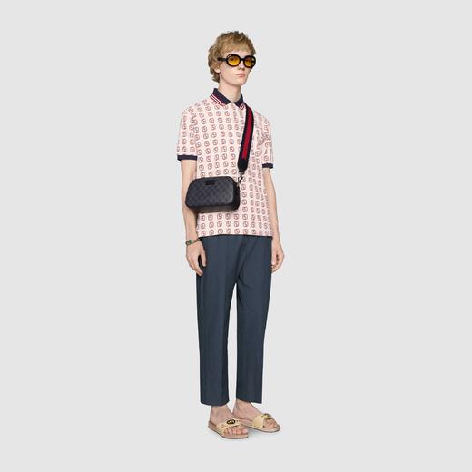 Gucci 古驰 GG Supreme帆布 男女同款肩背包 574886 商品图7
