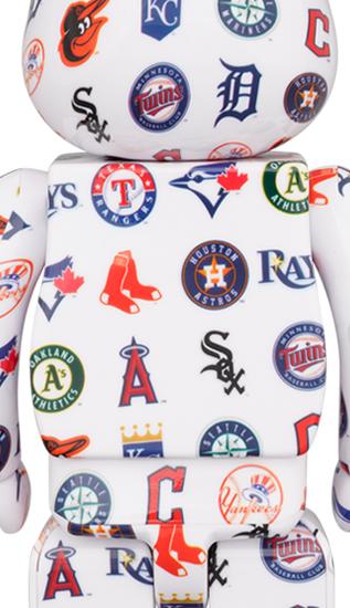 【预售】收藏系列 Be@rbrick 400%系列 MLB 美国联盟 商品图4