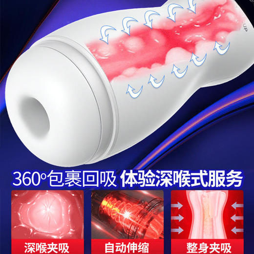 小吮吮全自动飞机杯电动伸缩情趣男专用 商品图1