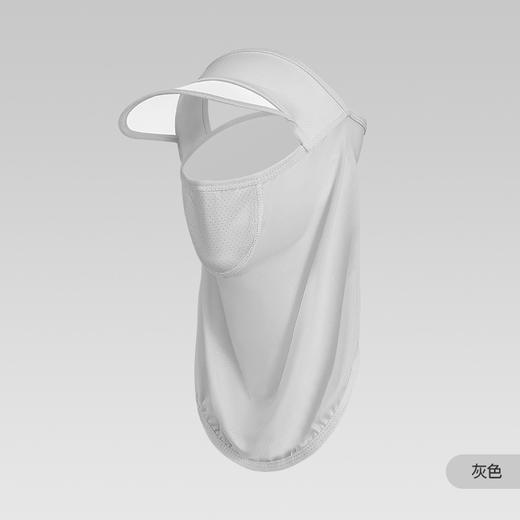 「给你更好保护」夏季纯色防晒冰丝防紫外线口罩户外骑行遮阳挂耳式防护面罩时尚饰品 商品图3