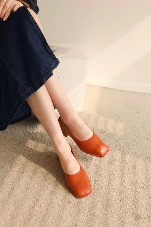 【à perles】两款鞋 法式复古赫本风凉鞋和单鞋【清仓，不退不换】 商品图8