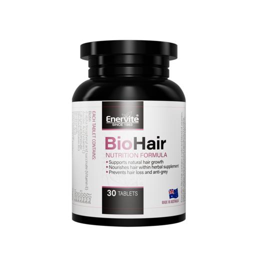 澳洲Enervite澳乐维他Bio Hair黑发护发片 小黑 商品图0