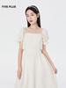 FIVE PLUS乔欣同款2022新款连衣裙夏高级感法式方领泡泡袖裙子女2WN2082200 商品缩略图1