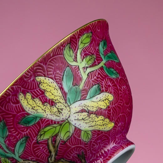 【宝瓷林】扒花四果吉祥杯套组 商品图4