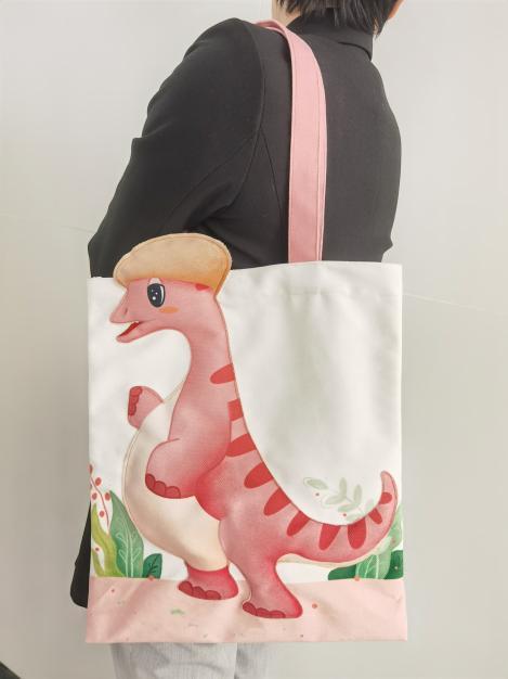 【河南自博-文创】四季帆布包 - 黄河龙（夏） 商品图0