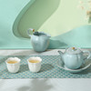 陆宝陶瓷成套茶具吉相伴茶组天青色 居家送礼成套功夫茶具轻奢装 商品缩略图4