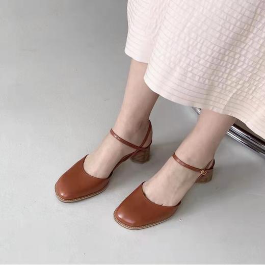 【à perles】两款鞋 法式复古赫本风凉鞋和单鞋【清仓，不退不换】 商品图2