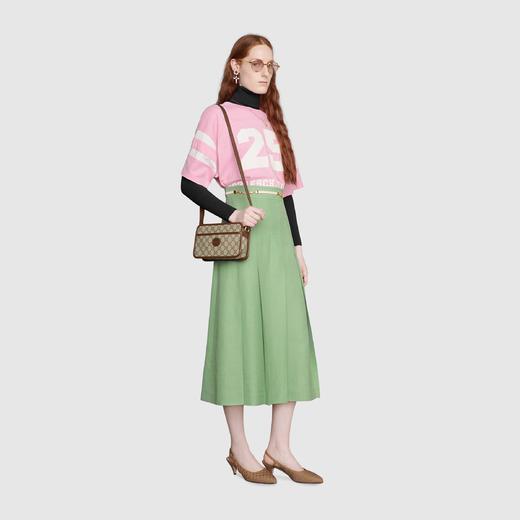 Gucci 古驰 男女通款饰互扣式双G迷你手袋/肩背包 658572 商品图9