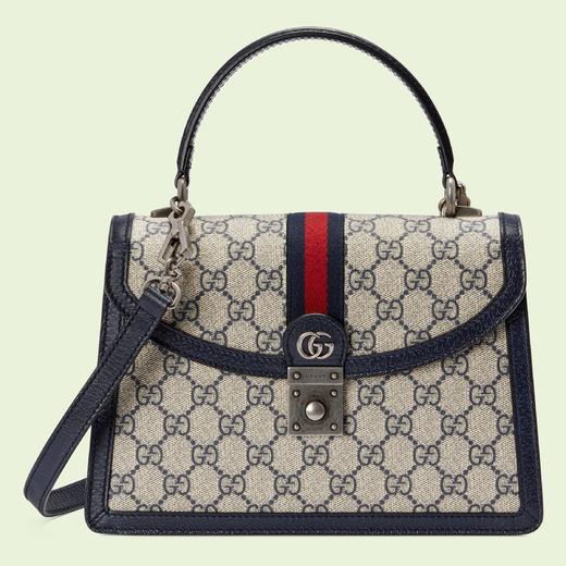 【欧洲专柜直通车】Gucci 古驰 女士Ophidia系列小号手提包/肩挎包 651055 商品图7