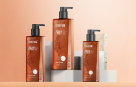 征服 新升级2代青蒿洗发乳，滋养头皮，强韧发根润肤沐浴露，护发素改善脆弱发质、受损发丝 青蒿固发柔顺洗发系列。下单送小样*2