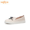 Safiya/索菲娅热销小香风菱格流苏单鞋2022新款舒适渔夫鞋SF23112007 商品缩略图1