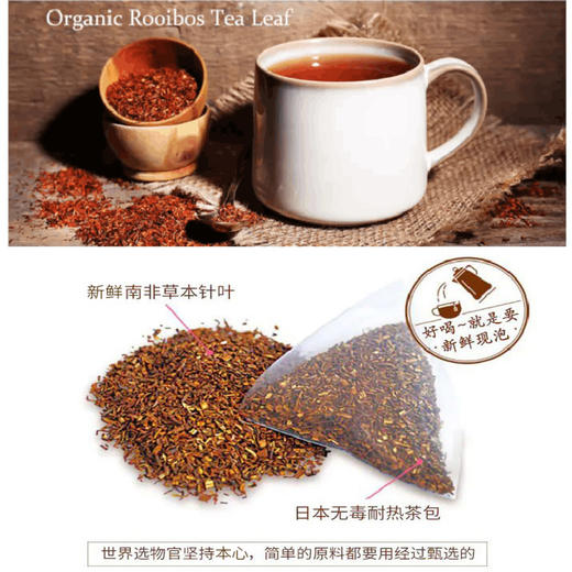 世界选物官南非博士茶国宝茶含矿物质无咖啡因添加国宝绿茶 商品图2