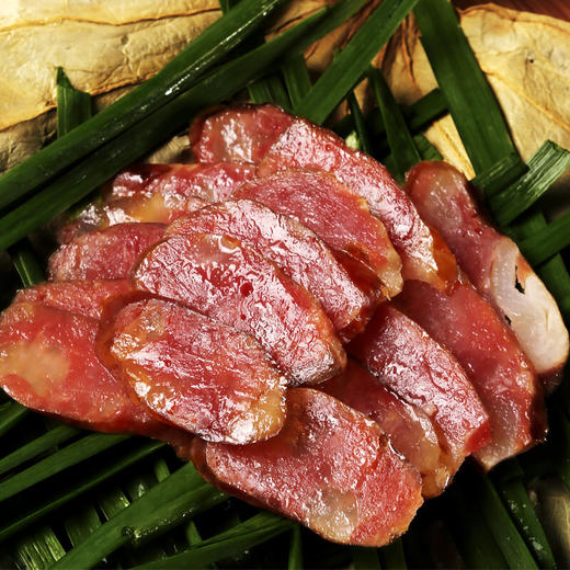 雅妹子 农家烟熏四川腌腊 广味香肠500克 商品图2