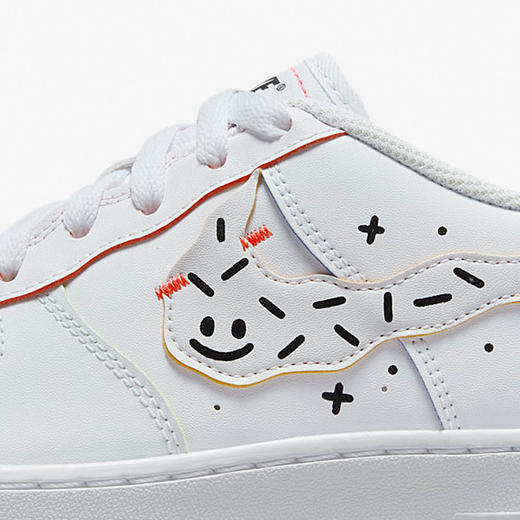小耐克Air Force 1空军一号女子GS大童板鞋DV1366-111 商品图4