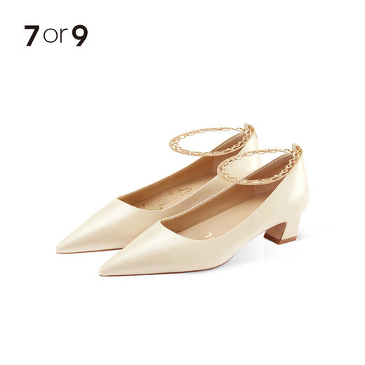 浅金O字脚背链 商品图2