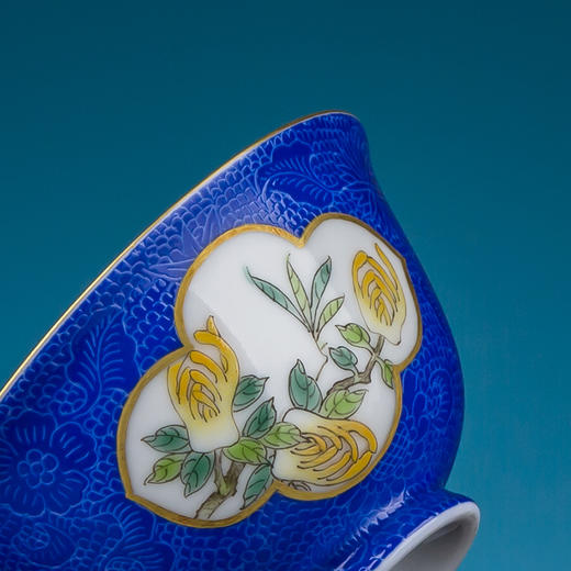 扒花开光四果吉祥杯套组 商品图3