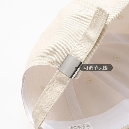 「针织刺绣字母！数款可选」韩版刺绣M成人情侣棒球帽户外运动透气可调节鸭舌帽女帽子时尚饰品 商品图3