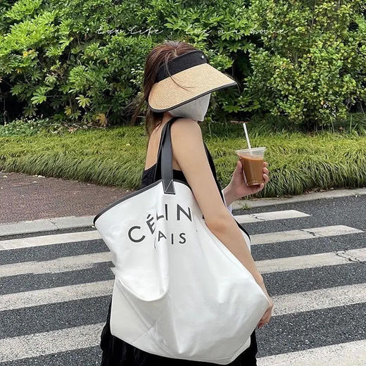 【限时折扣】韩式空顶简约遮阳草帽M（56-58cm） 商品图1