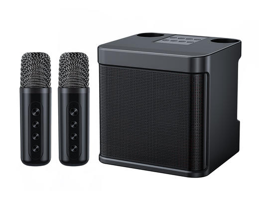 爆款YS-203家庭电视手机KTV套装K歌音响无线蓝牙双麦克风音箱话筒一体 商品图6