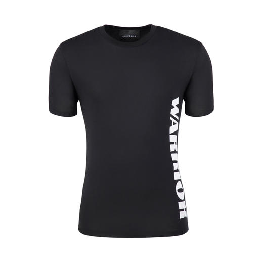 RICHMOND 男士棉质warrior字母印花圆领短袖T恤 黑色 RMP19223TS BLACK 商品图0