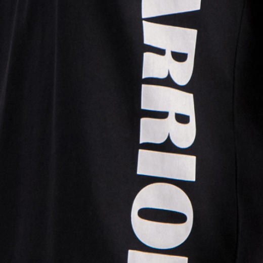 RICHMOND 男士棉质warrior字母印花圆领短袖T恤 黑色 RMP19223TS BLACK 商品图3