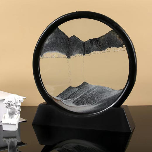 减压3D流沙画摆件;弘扬塞罕坝精神3D流沙画减压;办公室减压摆件 商品图1