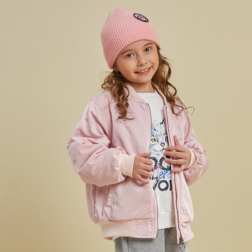 【反季特价清仓】龙之涵 儿童棒球服棉衣 中大童加厚保暖棉外套 休闲时尚 婴幼儿A类标准 商品图1