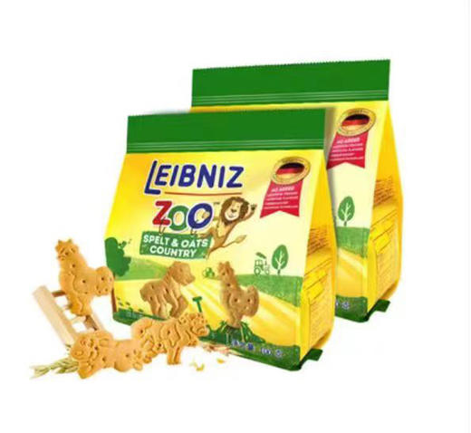 JS百乐顺莱布尼兹动物型燕麦饼干100g/袋 商品图0